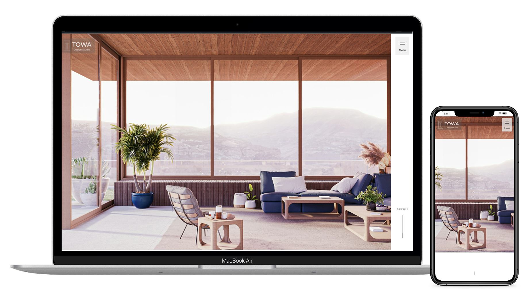 サービス紹介向けランディングページのキャプチャ