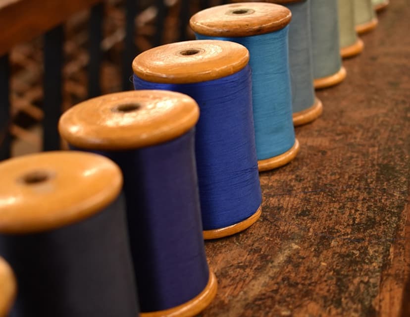 ナチュラルダイコットンヤーン