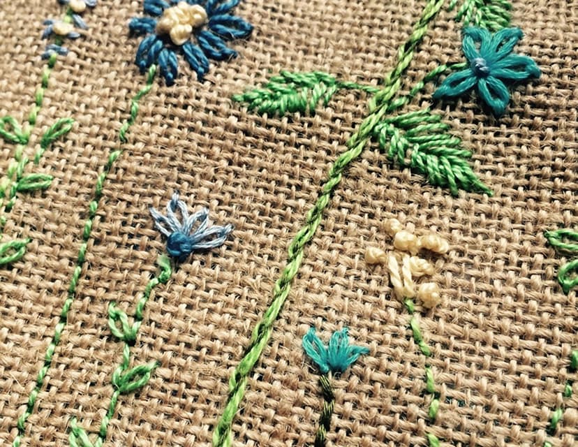 ガーデンステッチキャンバス